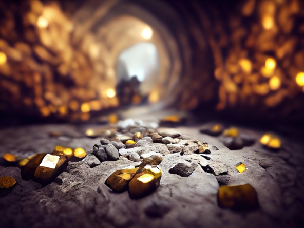 Deposito minerario di oro